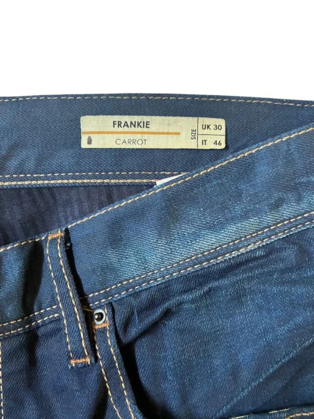 Antony Morato Frankie Carrot Jeans Mens 30 Dark Blue Good Vintage Effect Tapered